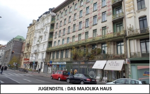 Lili Engen in Wien -Judendstil