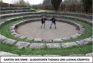 Globe Théâtre - Lili Engel im Saarland - Garten der Sinne - Gladiatoren