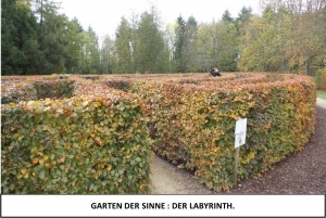 Globe Théâtre - Lili Engel im Saarland - Garten der Sinne - Der Labyrinth